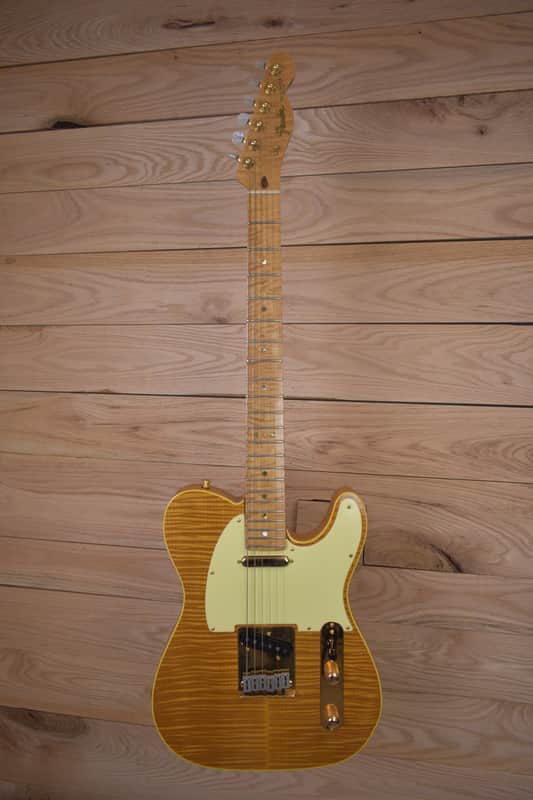 Fender #3 of 300 - 40th Anniversary Custom Shop First Series Telecaster 1988 - Amber image 1