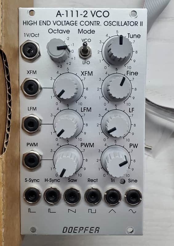 Doepfer A-111-2 VCO High End Voltage Controlled Oscillator II 2010s - Silver image 1