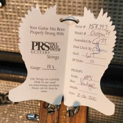 PRS Custom 24 Rosewood 2010 Almond Burst *Open to trades image 19