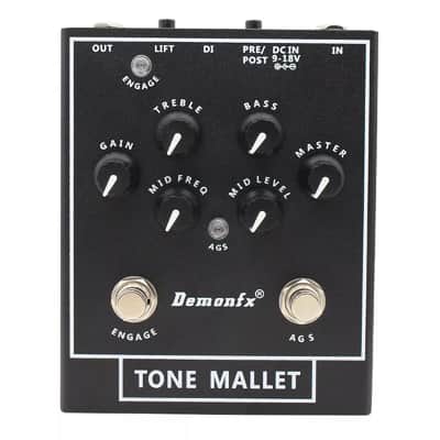 Demon FX Tone Mallet Bass PreAmp Boost/OD with DI image 1