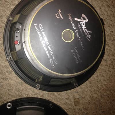 Electro-Voice EVM12F EVM 12L (EV 12-f) fender twin reverb 8 ohm 200 watt speakers image 3