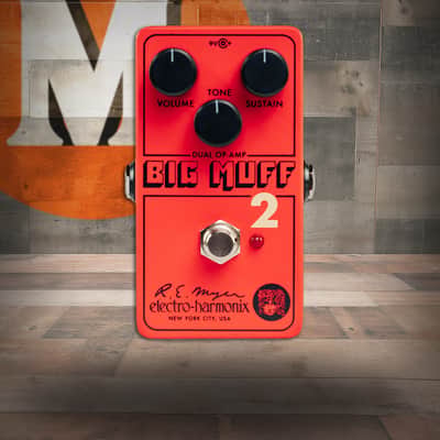 Electro-Harmonix Big Muff Pi 2 Fuzz Pedal (BIGMUFF2) image 1