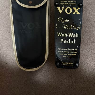 Vox Clyde McCoy Wah-Wah 1960's - Black / Chrome image 6