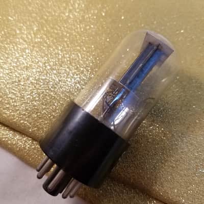 Sylvania Matched Pair (2) 6SN7GT tNOS AT1000 TESTED Vacuum Tubes T3 Tall Boy 2-hole black in-facing T plates dual triode 1949-1953 image 15