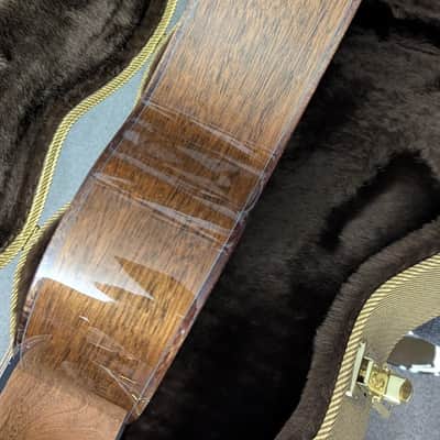 Boucher SG-41 GM Acoustic, w/case, setup review, shirt, strap choice & shipping image 6