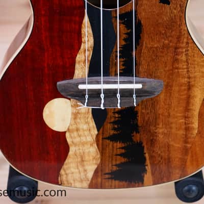 Luna Vista Bear Concert Acoustic-Electric Ukulele image 5