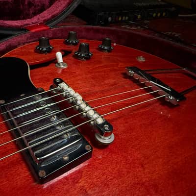 1970 Gibson ES-335TD Cherry - all original image 13