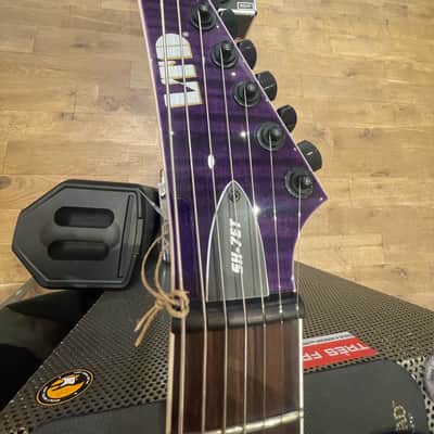 ESP LTD SH-7 Evertune Brian (Head) Welch Signature 2017 - Present - See Thru Purple image 10