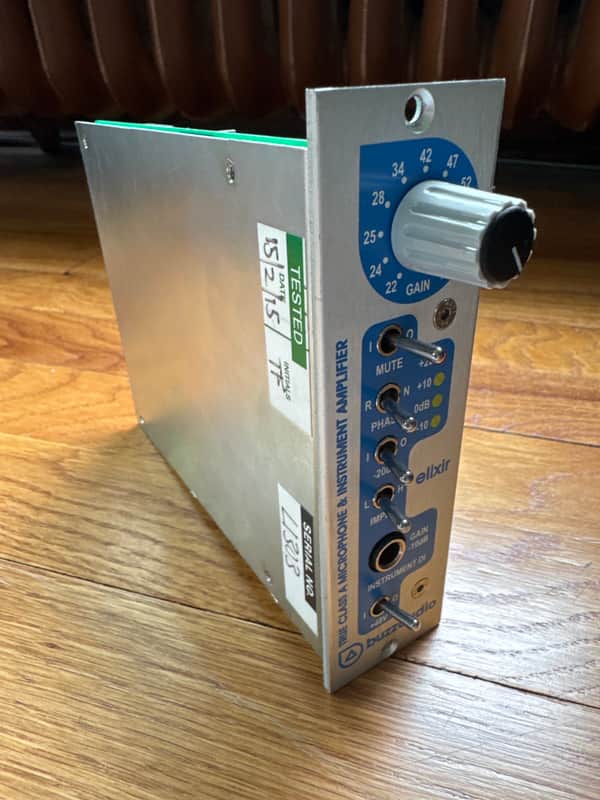 Buzz Audio Elixir 500 Series Mic Preamp Module
