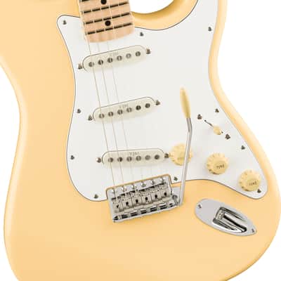Fender Yngwie Malmsteen Stratocaster Scalloped Maple Fingerboard - Vintage White image 6