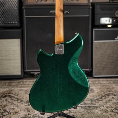 Novo Custom Shop Miris J Semi-Hollow Electric Guitar - Matrix Sparkle with Gig Bag image 7