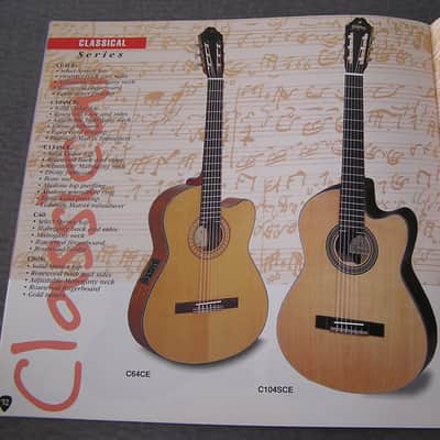 Washburn Catalog  1996 - Excellent condition! Dimebag, Nuno, Hagar, etc. image 22