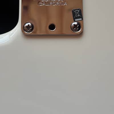 Fender American Standard Stratocaster with Maple Fretboard 2008 Olympic White image 12