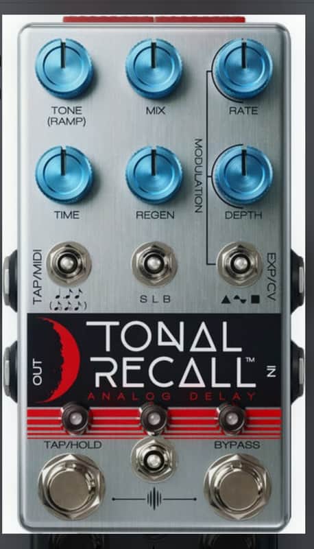 Chase Bliss Audio Tonal Recall Analog Delay + Faves midi controller
