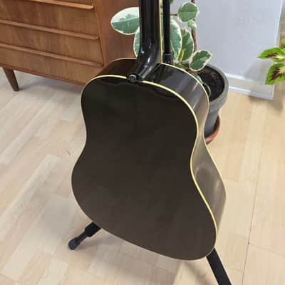 Gibson J-160E Vintage Sunburst 2008 Famous John Lennon Model Reissue with P-100 stacked humbucker pickup J160E J160 J-160 E Acoustic-Electric Guitar image 11