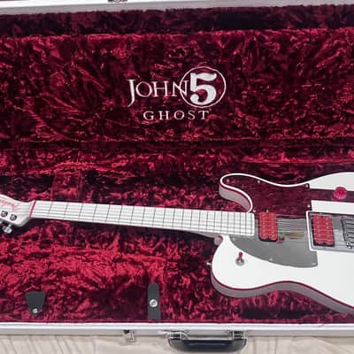 Fender John 5 Signature Ghost Telecaster 2023 - White image 2