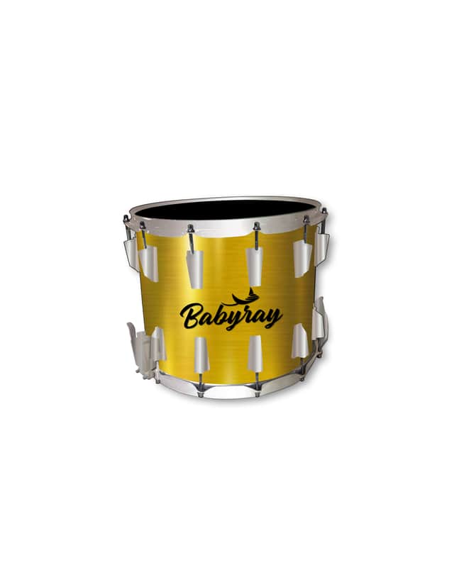 Babyray BattleX Trap Snare 2023 - Maple & Acrylic Fiber Glass image 1
