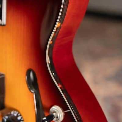 Fret King Elise Electric Guitar - Tobacco Sunburst with Gig Bag - Used image 11