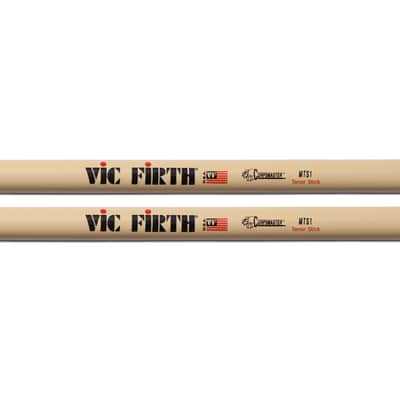 VIC FIRTH MTS1 CORPSMASTER MULTI-TENOR STICK - NYLON TIP image 2