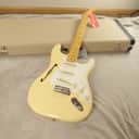 2018 Fender Eric Johnson Thinline Stratocaster - Vintage White ~ Unplayed!