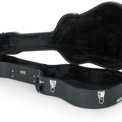 Gator - GW-DREAD - Dreadnaught Guitar Deluxe Wood Case - Black (GW-DREAD) image 8