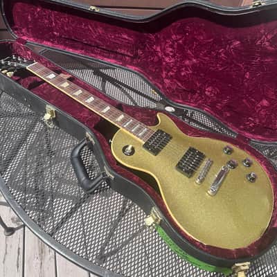 Gibson Les Paul Standard custom shop 2016 - Gold sparkle image 10