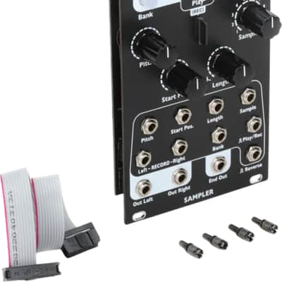 4MS Sampler Eurorack Synth Module, Black image 3