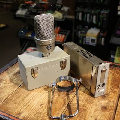 Neumann M 49 Large Diaphragm Multipattern Tube Condenser Microphone 1952 - 1974 - Nickel image 7