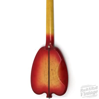 H. S. Anderson Apple Guitar Cherry Sunburst image 3