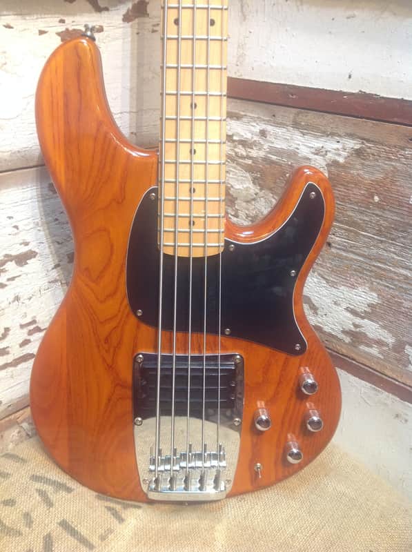 Ibanez ATK 305 Natural Finish Active Electric Bass Guitar image 1