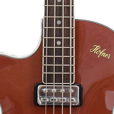 Hofner Club Bass H500/2 Lefthand Pearl Copper LTD image 7