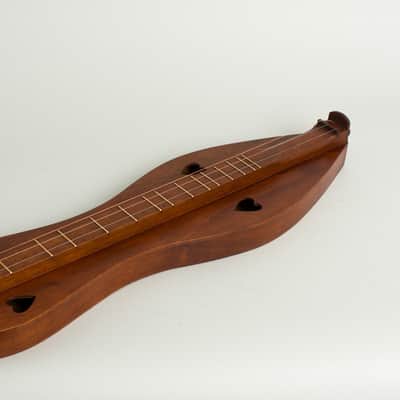 Clifford Glenn  3-String Appalachian Dulcimer (1975), handmade gig bag case. image 7