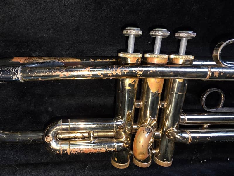 Selmer Bundy Brass Trumpet, USA, With Case | Reverb