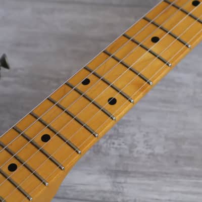 1985 Squier (by Fender Japan) SST-36 Vintage Stratocaster (Black) image 7