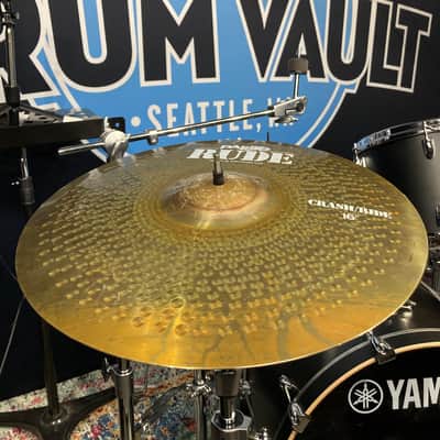 David Garibaldi's Tower of Power, Paiste 16" Rude Series Crash/Ride Cymbal, Unused 1300g 1980s image 1