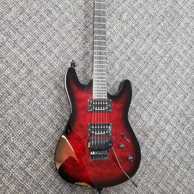 Framus Diablo Progressive X 2000s - Burgundy burst image 1