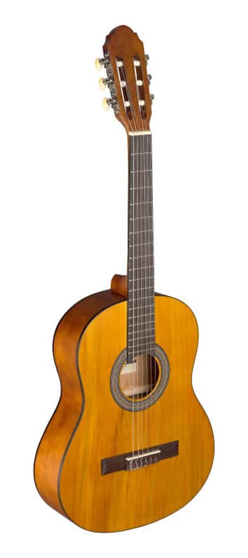 STAGG 3/4 Natural-coloured Classical Guitar With Linden Top image 1