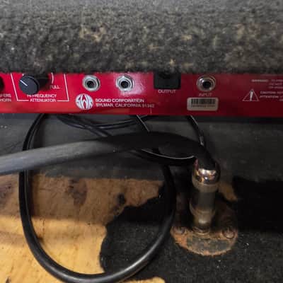 SWR Super Redhead Pre Fender Bass Guitar Amplifier 1990s image 9