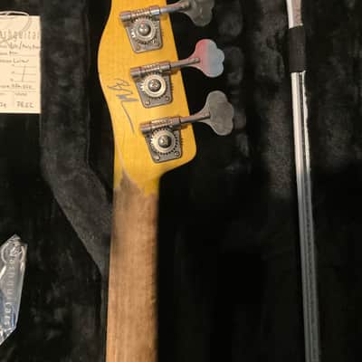 Nash PB-52 Bass Guitar, Mary Kaye White, Light Aging image 8