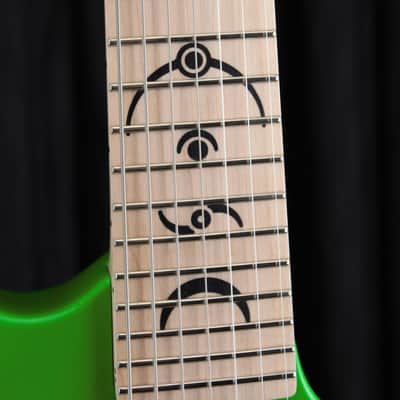 Dean USA Limited Edition RC7 Rusty Cooley 7 String Electric Guitar with Case - Nuclear Green image 6