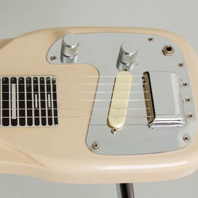 Fender  Studio Deluxe High Steel Electric Guitar (1956), ser. #00372, original tweed hard shell case. image 5