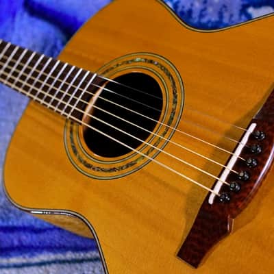 2020 Hippner Dabema Acoustic Steel String Guitar Auditorium - OM with Fishman Sonitone Pickup image 22
