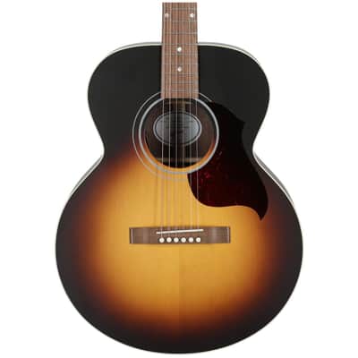 Gibson Exclusive J-165 Non-Cutaway Jumbo Acoustic-Electric Guitar (with Case), Satin Vintage Sunburst image 4