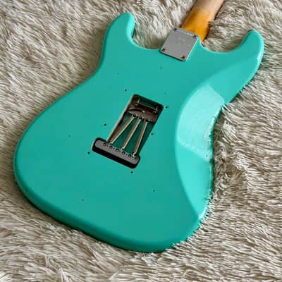 Fender Custom Shop '59 Reissue Stratocaster Seafoam Green Electric Guitar image 11