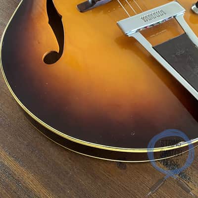 Yamaha SA60, Sunburst, 1974 Vintage, OHSC, “335” style, Semi Hollow Body image 22