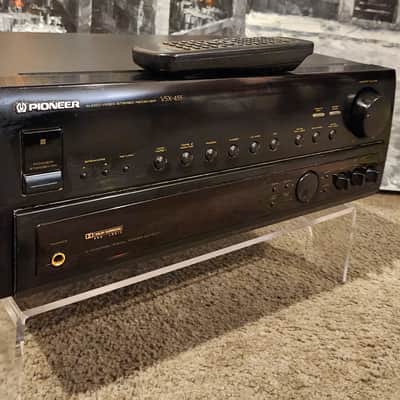 Pioneer Pioneer VSX-455 AV Receiver AM/FM Tuner Stereo Amp 1995 - Black metal image 4