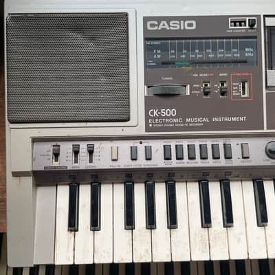Casio CK-500 49-Key Radio / Synthesizer 1980s image 2