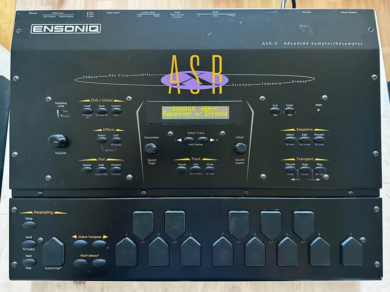 Ensoniq ASR-X Advanced Sampler / Resampler