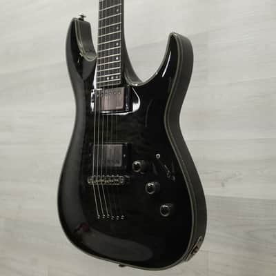 Used Schecter Hellraiser Hybrid C-1 Electric Guitar Black image 7