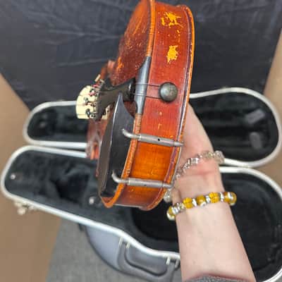 Vintage John Juzek 1/2 Violin Made In Germany - Prague image 12